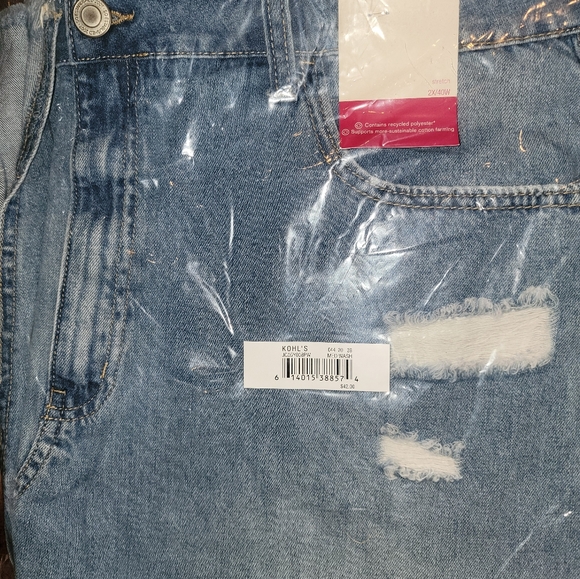 NEW So Denim Midi Skirt Juniors Plus size 2X or 3X - Picture 5 of 7